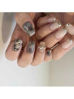 ヌア(nur.)/モノトーンnuance