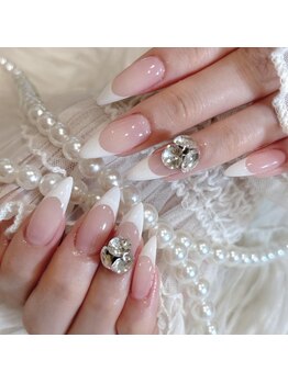リンドネイル バイ モカ アンド ララ(Lind nail by moca and LaLa)/【mio】フレンチネイル