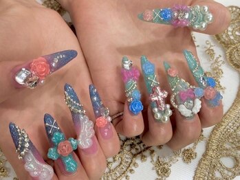 コロン(Koron)の写真/《スカルプするならKoronにお任せ★》持ち込みデザインOK★ショートからロングまでお任せください♪