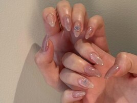 マグネットネイル/透け感ネイル
