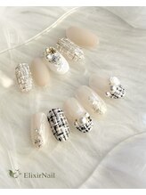 エリクサーネイル 西武新宿(Elixir Nail)/西武新宿限定x’masデザイン