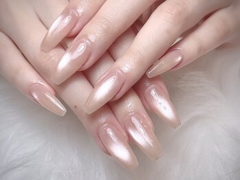 ブイピーネイル 新大久保(VP nail)の写真/実力派サロンの嬉しいお手頃価格メニュー♪【自爪ハンド】ワンカラーorラメグラデーション￥5800→￥4800