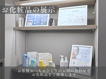 ムク 大宮店(MUQU)/お化粧品の展示