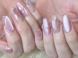 春ネイル　デザイン持ち込み