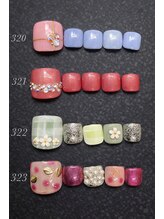 エーエムネイル(Am:nail)/フット（過去のデザイン集）