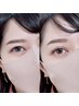 目幅UP!上下まつ毛パーマでぱっちり印象♪