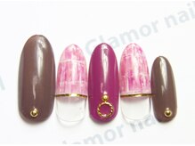 グラマーネイル(Glamor nail)/秋カラーネイル☆¥7,500