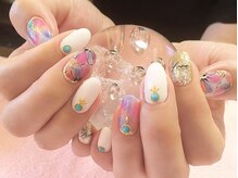 ネイルサロンオーパス(OPUS)/華やか☆フラワーネイル