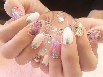 ネイルサロンオーパス(OPUS)/華やか☆フラワーネイル