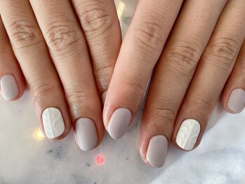 パールビューティーラッシュアンドネイル(Pearl Beauty Lash nail)/ニットネイル