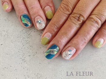 ラ フルール(La Fleur)/定額nuance◆nailsalon La Fleur