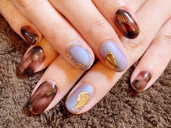 エスネイル(Snail)/べっ甲ネイル