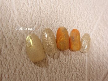 クロトネイル(clotho nail)/simple☆アート 7000円