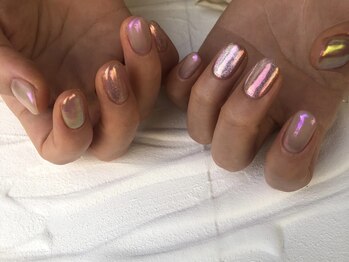 ファンクションネイルズ 表参道 原宿(FUNCTION NAILS)/マグネット/オーロラネイル