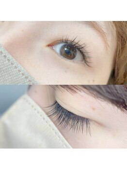 クウラ 学園前店(KUULa)/エクステでアイメイクした印象に