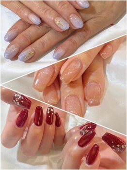 ネイルサロン ジュレ(Nail Salon jurer)の写真/オフィス、カジュアル～ゴージャスまでお好みに合わせたデザインが叶う♪シンプルだからこそ、高技術が光る