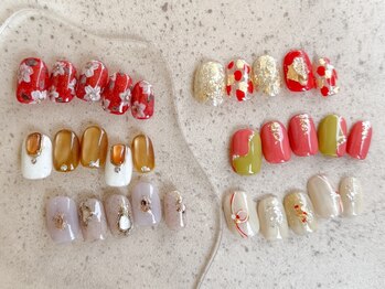 ネイルズ ビーモ 大宮(NAILS bmo)の写真/《デザイン豊富◎》NAILS bmoのアートネイルで手元が一気に垢抜けるお洒落な指先に★写真映えも！