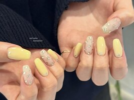 10本アート11500円　春ネイル