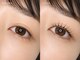 ホワイトアイ 小山(WHITE EYE)の写真/360度どこから見ても完璧☆ぱっちり魅せるまつ毛パーマで輝く目元に♪話題の韓国風/ワンホン風束感仕上げも