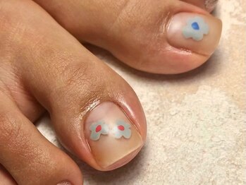 オーラリー ネイル アート メゾン(ORRERY nail art maison)/フット / クリアマット