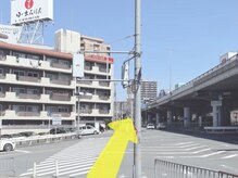 シエル(Ciel)/緑地公園駅からの道順(4)