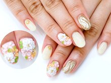 ネイルコレクション ピンク(Nail Collection Pink)/こってり放題★３Ｄフラワー