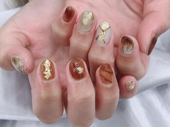 ニュアンスネイル★ブラウン