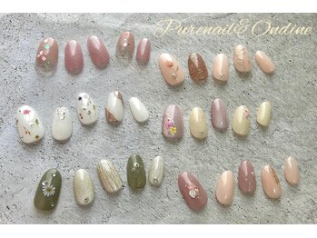 ピュアネイルアンドオンディーヌ/定額ネイルデザイン