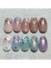 【ハンド】スペシャルグリッター（ストーン10粒付き）　初回平日17時迄¥8900