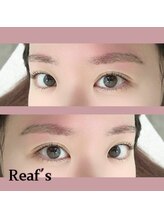 エステルーム リーフズ 厚木店/パッチリ/自然/まつげパーマ/眉