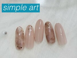 【定額】シンプルアート