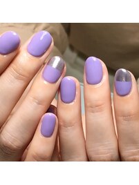 パステル×ミラーnail