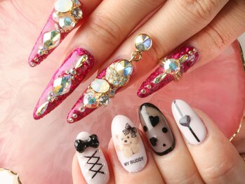 アン ジョーヌドラゴ/ピンクネイル