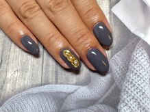 ラウト デコレーションアンドネイルサロン(Lauto Decoration&Nail Salon)/グレーネイル