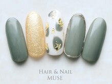 ミューズ MUSE 四街道大日店/アニマル柄囲みミラーカーキ