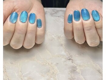 アオネイル(青桜 ao_nail_)/《人気No.1》マグネットネイル