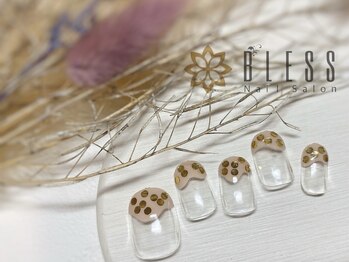 ブレス 仙台駅前本店(BLESS)/ニュアンスドットネイル♪