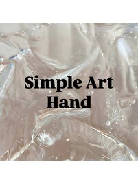 【HAND】シンプルアート¥7500
