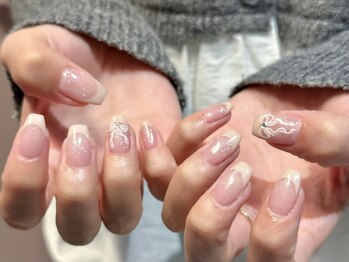 プリュム(plume)/フレンチネイル