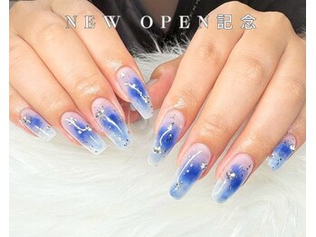 ビー 高槻(be)/ラメグラデーションネイル
