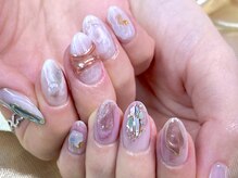 ダリアズネイル(Dahlia's Nail)の雰囲気（ちぐはぐデザインも可愛いです☆）