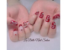 ラベル(La'Belle)/バレンタインネイル