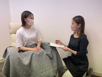 ラディーグ 渋谷店(La Digue)/カウンセリング風景