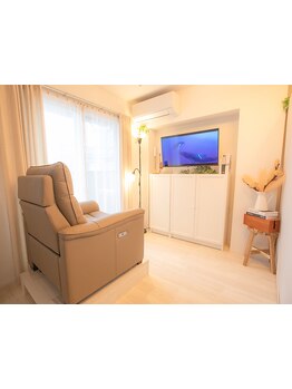 DVDが見られるサロン