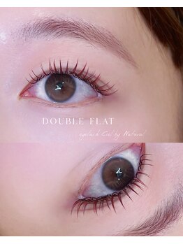 アイラッシュシエル バイ ナチュラル(Eyelash Ciel by Natural)/ダブルフラット - 100束 -