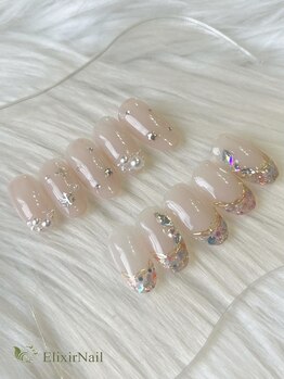 エリクサーネイル 西武新宿(Elixir Nail)/西武新宿限定x’masデザイン