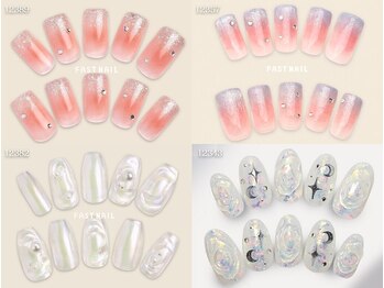 FASTNAIL松戸駅西口店【パラジェル/ジェルネイル専門/定額/マグネット/フットネイル】/定額 ¥7810 ◆ トレンドコース