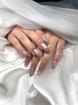 スペードネイル(spade nail)/ちゅるんピンク×うる艶