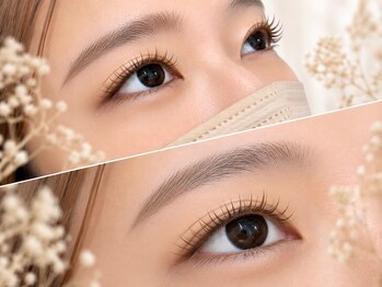 ヒールスパジオ (HEAL SPAZIO)の写真/大人可愛い目元♪一人ひとりの目の形やお悩みに合わせた、自然な似合わせデザインをご提案