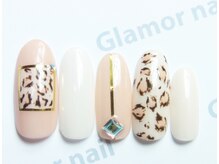 グラマーネイル(Glamor nail)/ヒョウ柄ネイル☆¥7,500